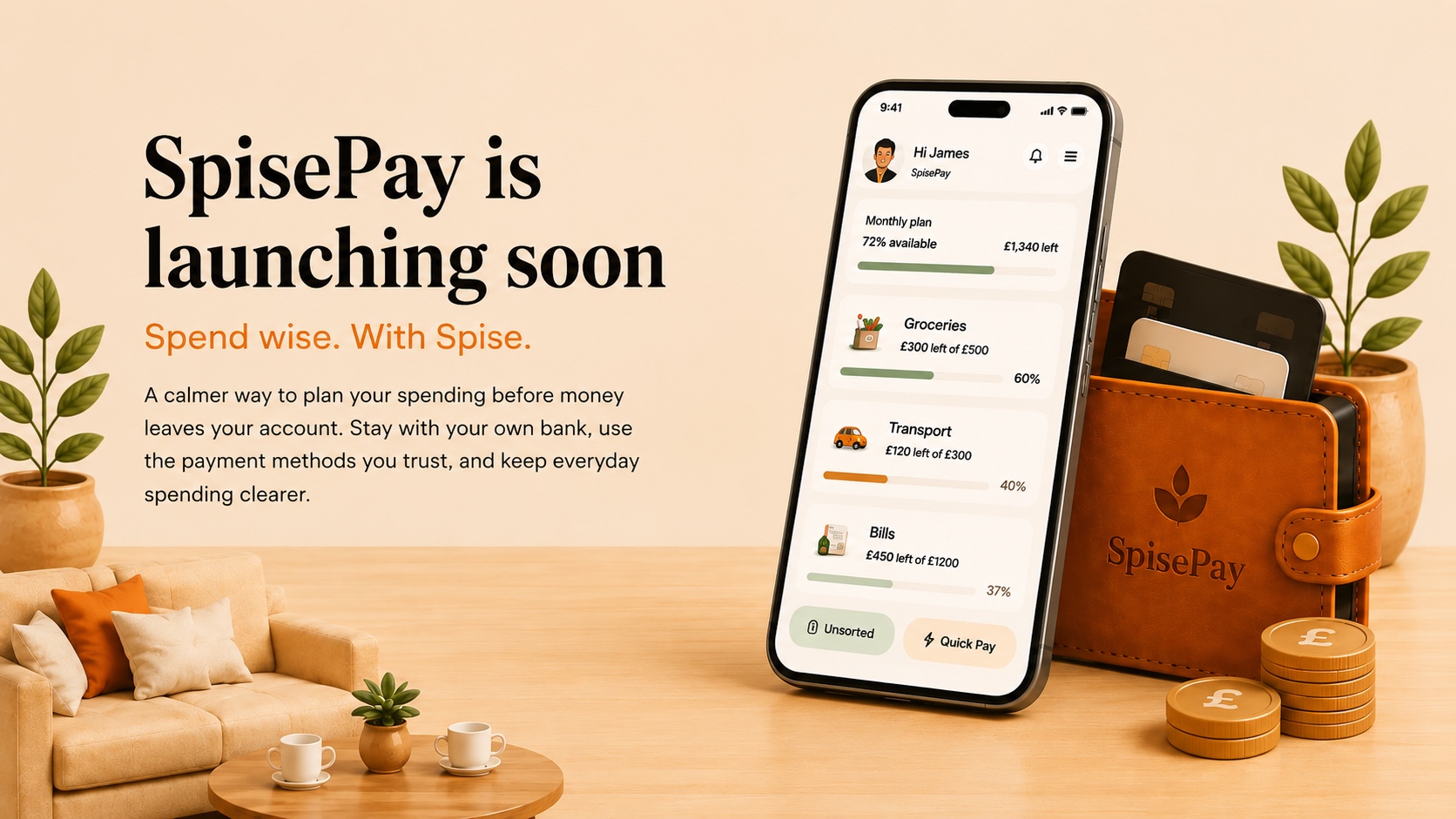 SpisePay is launching soon — Spend wise. With Spise.